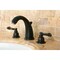 Kingston Brass KB8985NFL 8" Widespread Bathroom Faucet, Oil Rubbed Bronze KB8985NFL - alternate 2